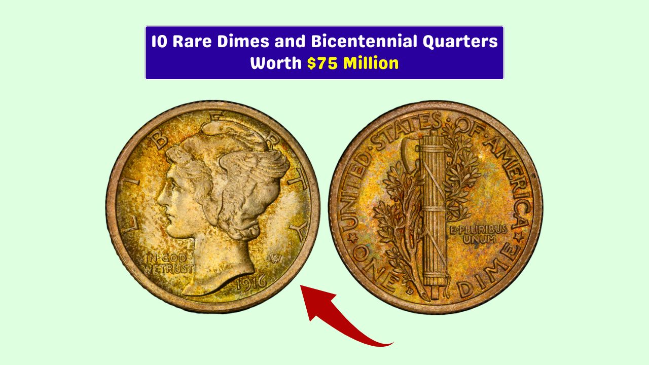 1916-D Mercury Dime